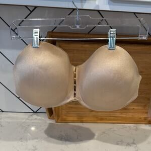 The Bra Lab Christina cub bra strapless or add your own strap beige size Medium